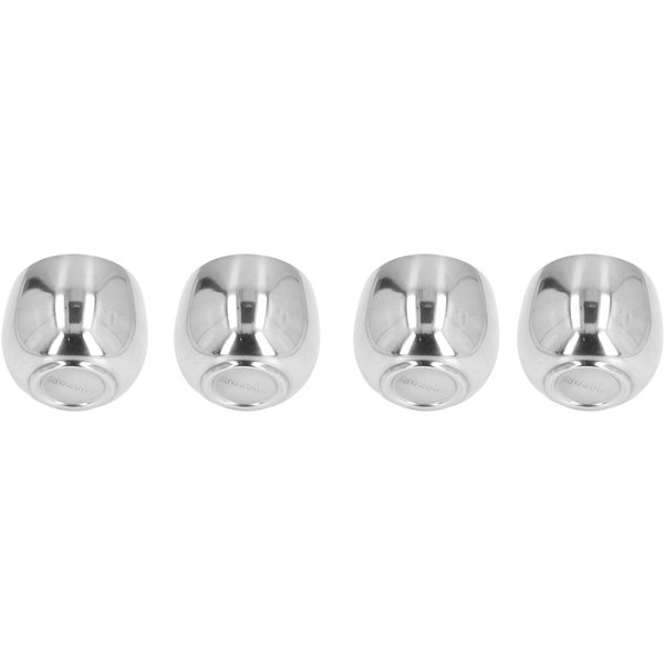 4 Szt. Kubek Do Kawy 150 Ml Izolowane Kubki Dwuwarstwowe Na Kemping Na śWieżYm Powietrzu, PodróżE, WęDróWki, Plażę, Piknik White-image