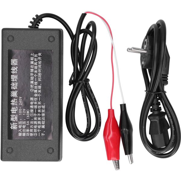 Dispositivo Calentador EléCtrico Para Incrustar Equipo Instalador De Colmenas Herramienta De Apicultura Negro-image