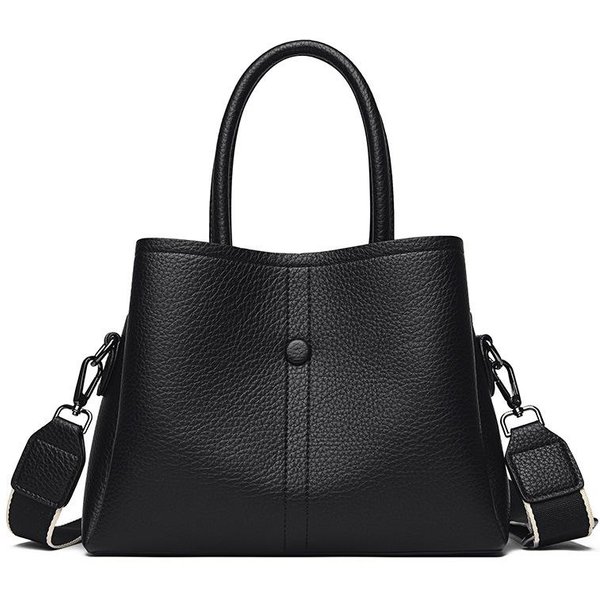 Bolso PequeñO Nueva Gran Capacidad Simple De Un Hombro Cruzado Bolso Para Mujeres De Mediana Edad Bolso De Mano Moderno Y Elegante-image