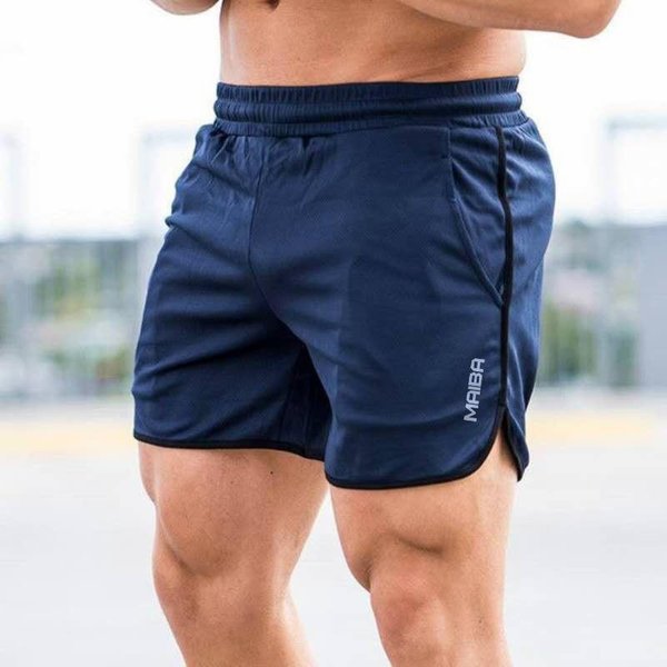 MęSkie Spodenki Do Kulturystyki Fitness MęSkie Letnie SiłOwnie Trening MęSkie OddychająCa Siatka SzybkoschnąCa Odzież Sportowa KróTkie Spodnie PlażOwe Jogger XL-image