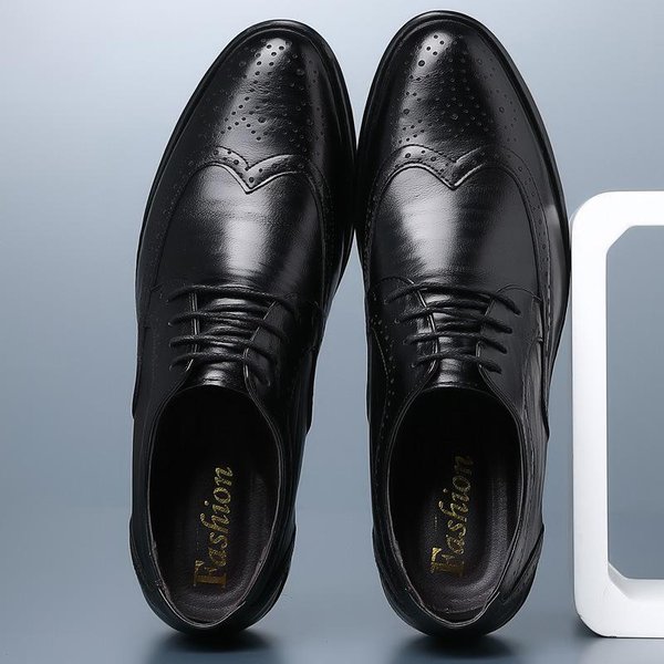 RęCznie Robione MęSkie Buty Typu Oxford, Biznesowe, Formalne, Klasyczne, MęSkie, Oryginalne, SkóRzane, Brogsy, Eleganckie Buty 43-image