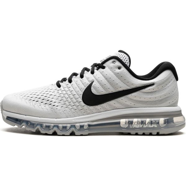 Nike Air Max 2017 BiałE MęSkie Sneakersy Czarne-Czysta-Platyna 849559-100 42.5 White-image