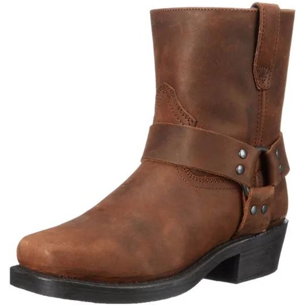2025 Nowe Outdoorowe MęSkie Buty Westernowe Vintage Kowbojskie Buty MęSkie Lekkie Wygodne Buty Rycerskie Jesienno-Zimowe DużY Rozmiar 48 47 BrąZowy-image