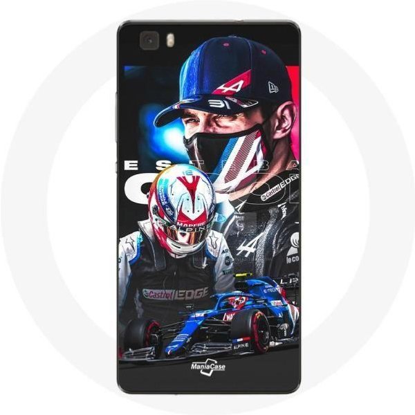 Funda Para Huawei P8 Lite FóRmula 1 Esteban Ocon Piloto De Automovilismo De F1-image