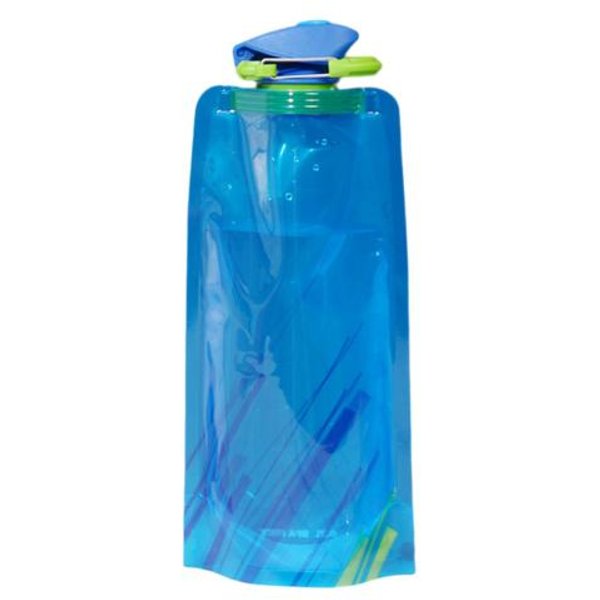 Suministros Que Acampan De La Botella De Agua Plegable Flexible Resistente Al Calor Libre De BPA De La CategoríA Alimenticia-image