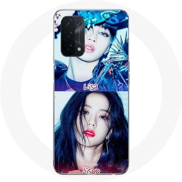Funda Para Oppo A74 5G - Maniacase - Blackpink - Flexible - K-Pop - Chicas Lisa Y Jisoo-image