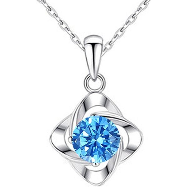 Collar Con Colgante De TréBol De Cuatro Hojas Para Mujer, VersióN Coreana, Cadena De ClavíCula Con Diamantes De ImitacióN De Moda-image