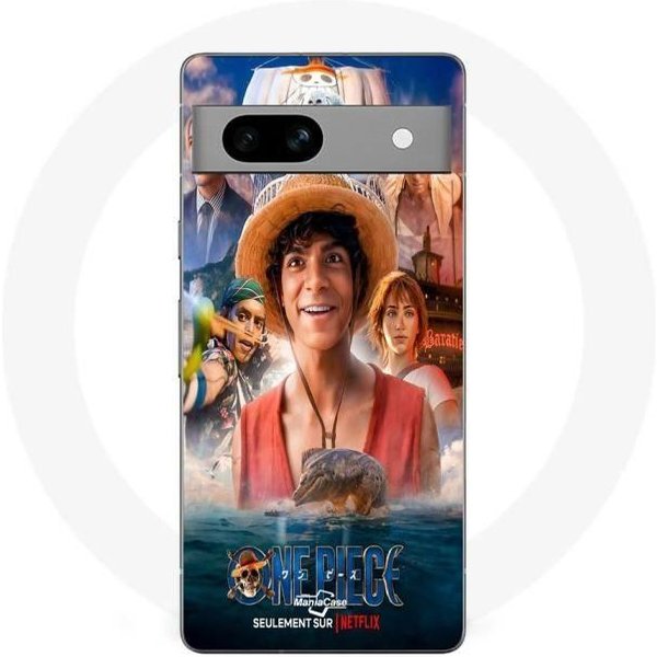 Funda Maniacase Para Google Pixel 7A PóSter Luffy One Piece-image