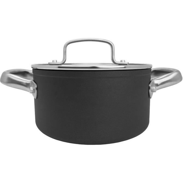 Olla - Arcos - Samoa - Aluminio Forjado - Antiadherente - 16 Cm - Compatible Todos Los Fuegos-image