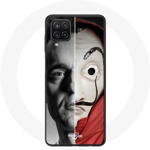Funda Samsung Galaxy A12 La Casa De Papel BerlíN MáScara Split-image