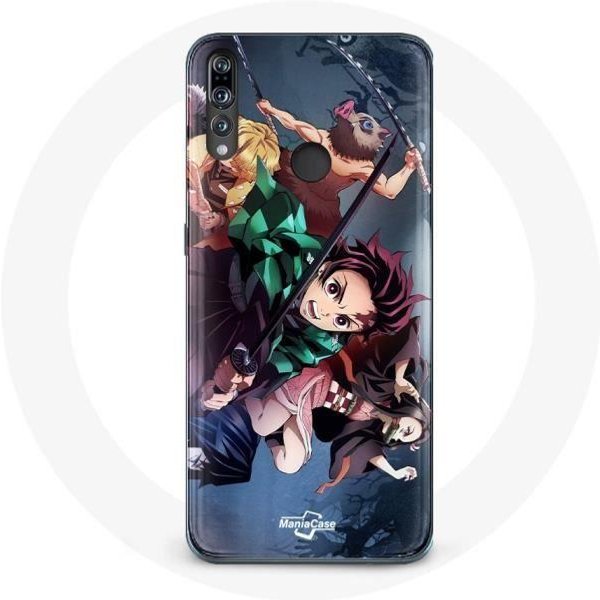 Funda Para Huawei P30 Lite Tanjiro Nezuko E Inosuke Slayer Kimetsu No Yaiba Manga-image