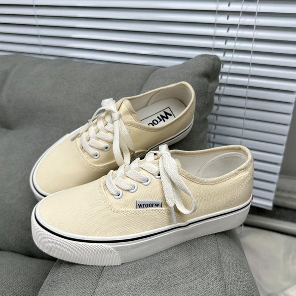 Codzienne PłAskie TenisóWki PłóCienne Damskie Outdoorowe Jednokolorowe PłYtkie Buty Sportowe Tenisowe Damskie Streetwear Sznurowane Wulkanizowane Buty 44 39 Gray-image