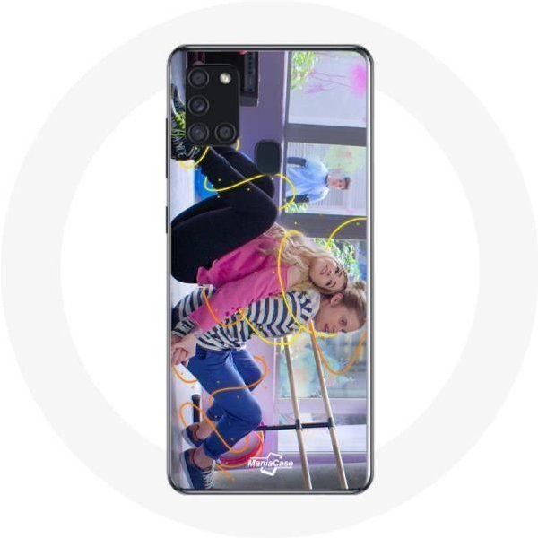 Funda - Maniacase - Samsung Galaxy A21S - Flexible - Blanca - Persigue Tus SueñOs-image