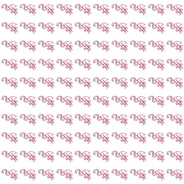 100 Piezas Clip De Papel Flamenco Forma De Animal Lindo Clips Marcadores De PáGina De Notas De Archivo MarcapáGinas Para Archivo PúRpura-image