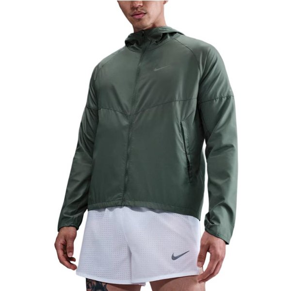 Chaqueta Deportiva De Moda Con Capucha Tejida Resistente Al Agua Nike Miler Repel Para Hombre Chaqueta DD4747-364 L-image