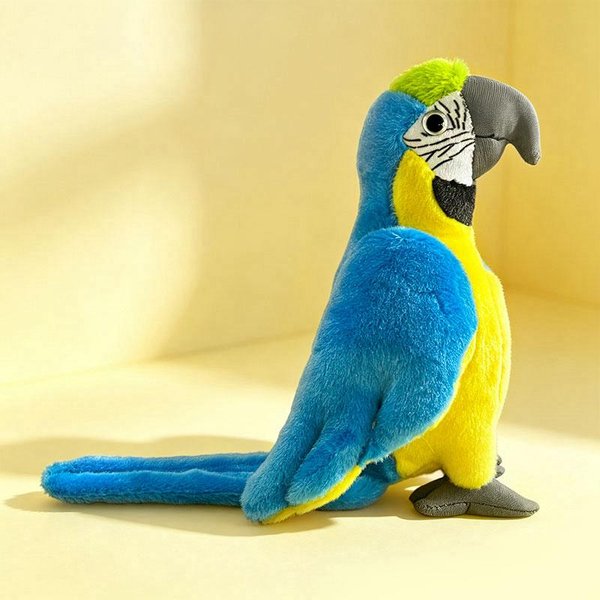 MuñEco De Peluche De Loro De Dibujos Animados De 22 Cm PáJaro Animal Loro Colorido Hermoso Lindo Juguete De Peluche DecoracióN Del Hogar Regalo Para NiñOs About 22Cm-image