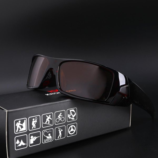 Modne Okulary PrzeciwsłOneczne Retro Dla MężCzyzn Kobiet Ochrona UV400 OtaczająCe Vintage Sportowe Okulary Black-image