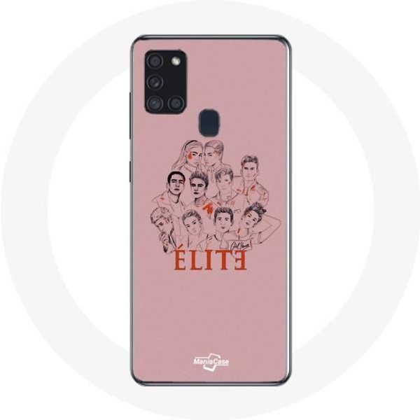 Funda - Samsung - Galaxy A21S - Flexible - Rosa - PóSter Personajes Fanart Logo-image