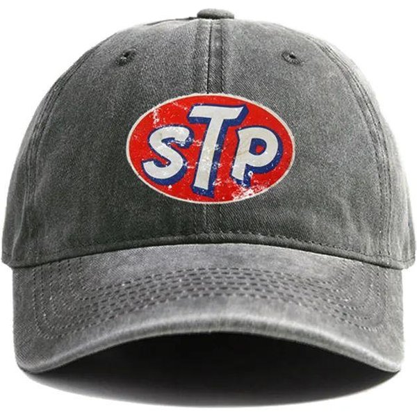 Stp Czapki Baseballowe Zniszczone Czapki Dad Cap MężCzyźNi Kobiety Retro Outdoor Ochrona PrzeciwsłOneczna Codzienna I Wszechstronna Czapka Moda Adjustable Gray-image