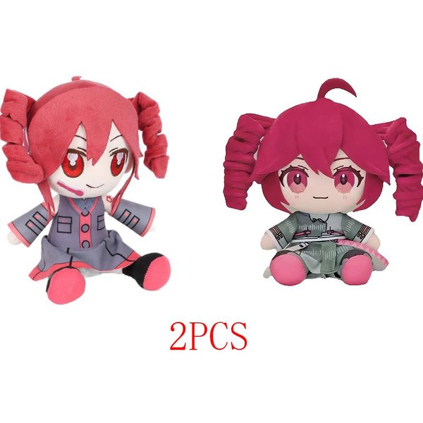 Peluche De Kasane Teto MuñEca Suave Peluches Figura Anime Cosplay Dibujos Animados Regalo De CumpleañOs Regalo De Navidad Para Fans-image