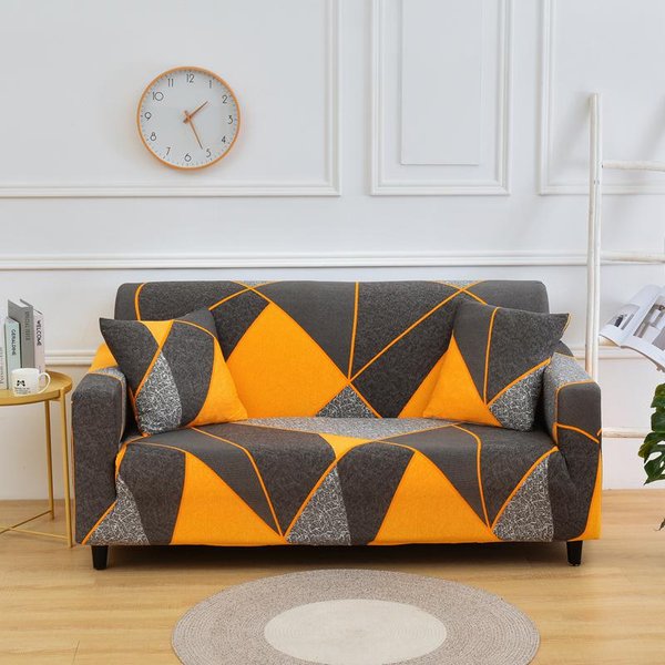 Housmife Fundas De Sofá EláSticas Para Sala De Estar, Funda De Sofá, Funda Protectora Para Silla, Fundas De Sofá GeoméTricas De 1, 2, 3 O 4 Plazas M (Af-145-185Cm)1Pc-image
