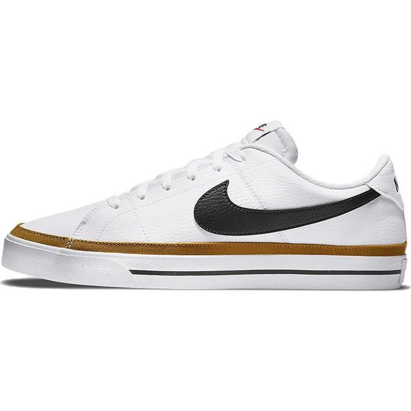 Zapatillas Nike Court Legacy Next Nature Blanco Ocre Desierto Para Hombre Negro DH3162-100 42.5-image