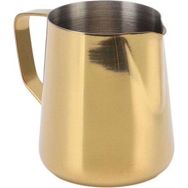 Jarra Para Espumar Leche De Acero Inoxidable, Jarra Para Espumar Café, Para Leche, Té, CafeteríA, 350 Ml 550ML Gold-image