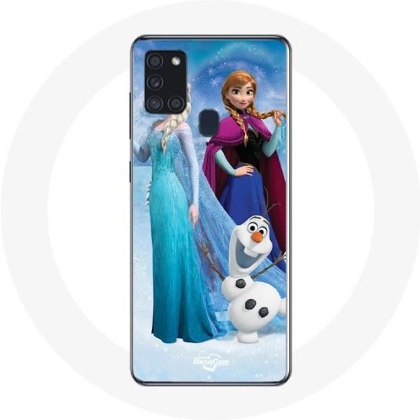 Funda - Maniacase - Samsung Galaxy A21S - Frozen - Flexible - Negro Negro-image