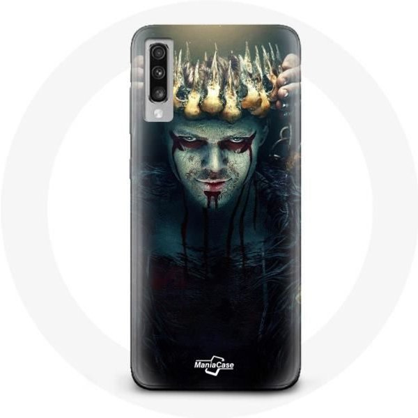 Funda Para Samsung Galaxy A50 - Maniacase - Vikingos Ragnar Lothbrok - Flexible - Negro - Unisex-image