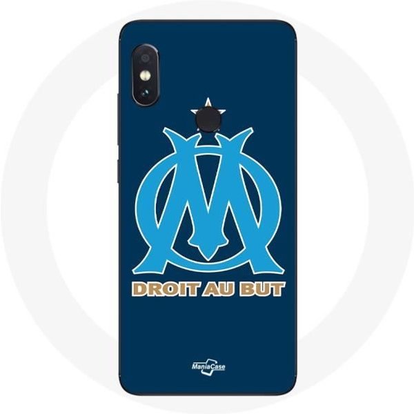 Funda - Olympique De Marsella - Xiaomi Redmi Note 5 Pro - Flexible - ProteccióN - Logo Azul Azul-image