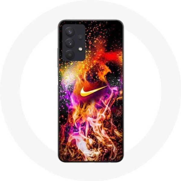 Coque Maniacase Pour Samsung A32 5G Nike Peinture ColoréE-image