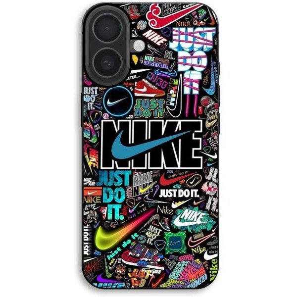 Etui Na Telefon - Maniacase - Iphone 17 - Silikon Tpu - MięKkie - Kolorowe, Just Do It Czarny-image