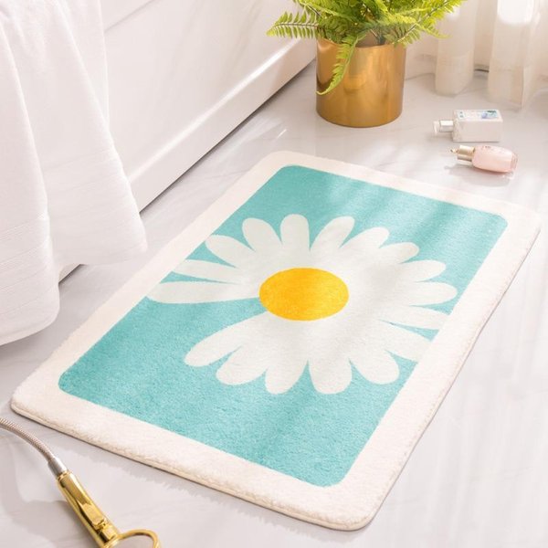 Bonita Alfombra Absorbente Antideslizante Con Dibujos Animados Para El BañO, Alfombra Antideslizante Para La Puerta De Entrada. 40*60Cm-image