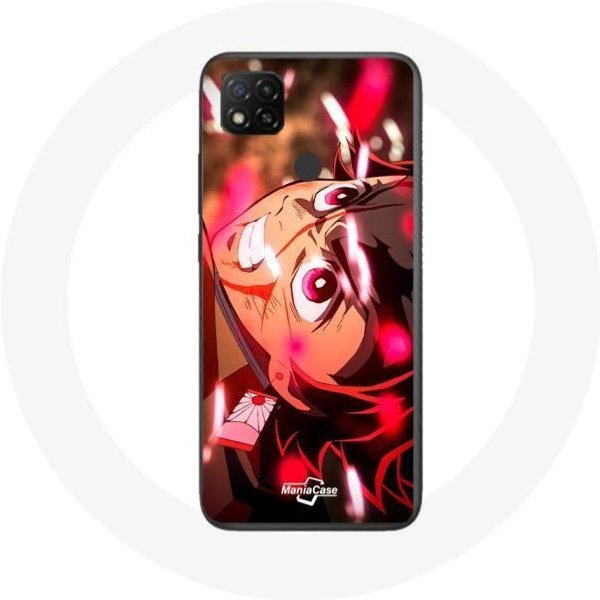 Funda Para Xiaomi Redmi 9C Tanjiro Demon Slayer Kimetsu No Yaiba Enfadado-image