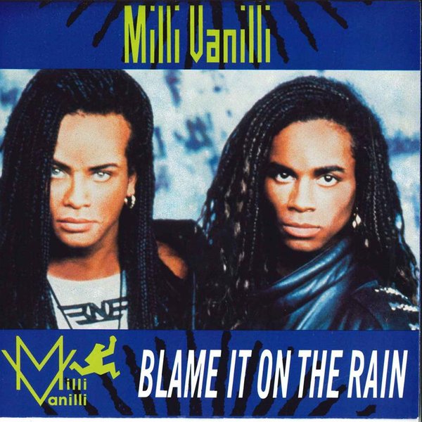 Disco De 7 Pulgadas Milli Vanilli - Blame It On The Rain / Dance With A AS19904 Arista 1989 Ee. Uu. Dance & ElectróNica Usado-image