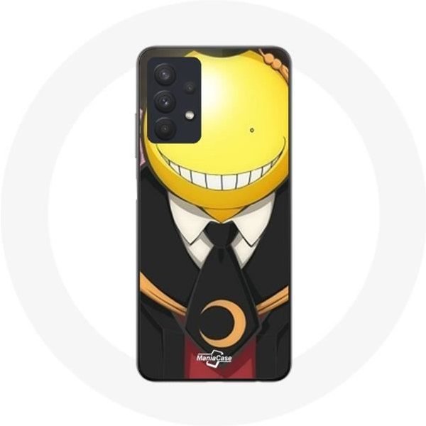 Funda Maniacase Para Samsung Galaxy A32 5G Koro Sensei Anime Y Manga Assassination Classroom PóSter Negro-image