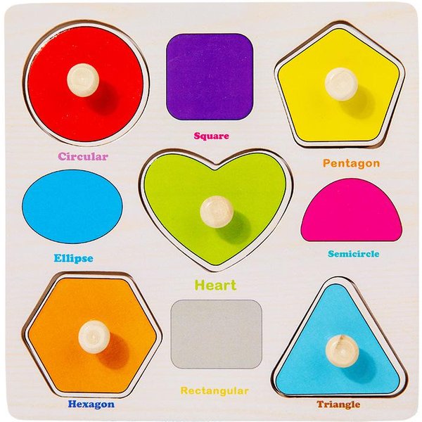 Rompecabezas De Madera Para Bebé Juguete Montessori Para NiñOs Animales De Dibujos Animados TráFico Fruta Cognitivo Rompecabezas 3D Rompecabezas Educativo Juego De Mesa-image