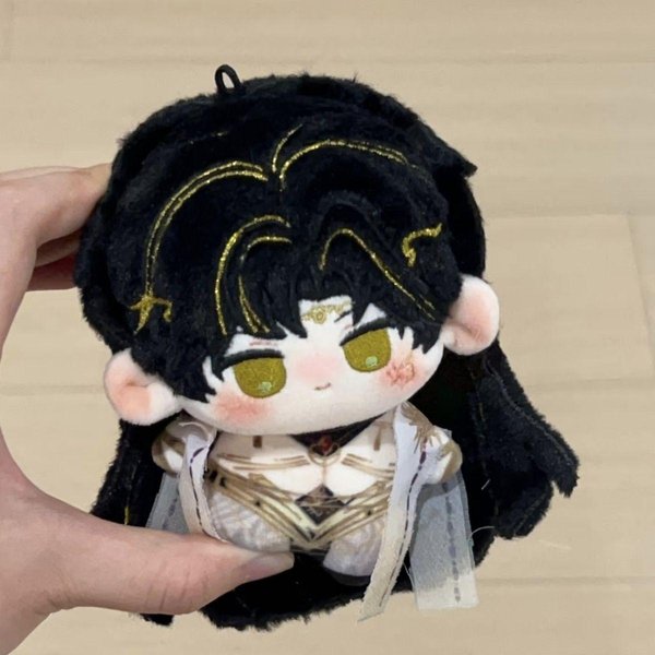 10Cm Gra MiłOść I GłęBoką Przestrzeń Zayne Pluszaki Kawaii Cosplay Dango BawełNiana Lalka Nunu CiałO Anime MięKkie Mini Zabawki Pluszowe Figurki Prezent-image