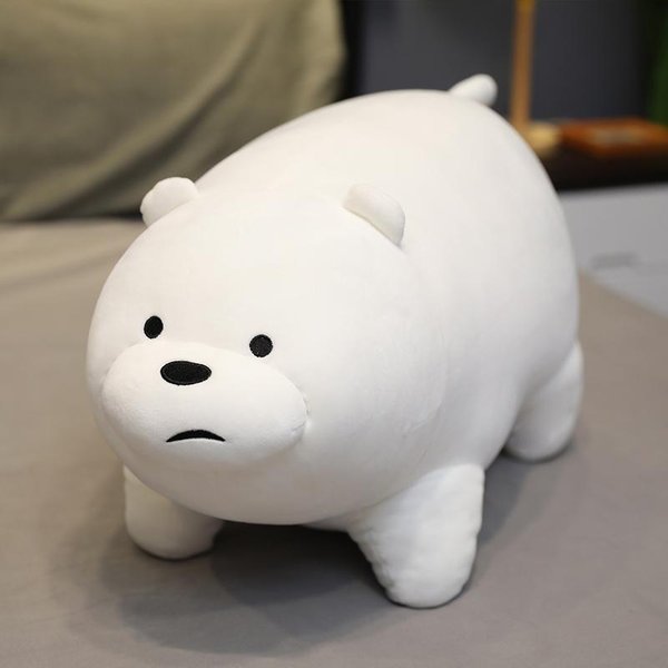 28-78Cm Kawaii We Bare Bears Peluches Oso Grizzly Panda Oso Polar We Bare Bears MuñEcos De Peluche We Bare Bears Peluches Figuras Regalos 38Cm-image