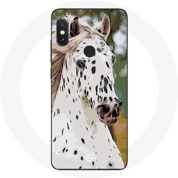 Funda - Maniacase - Xiaomi Redmi Note 5 Pro - Flexible - ProteccióN - Caballo Blanco Blanco-image