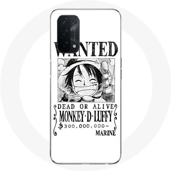 Funda Para Oppo A54 5G - One Piece - Manga - Flexible - Blanca - ProteccióN Blanco-image