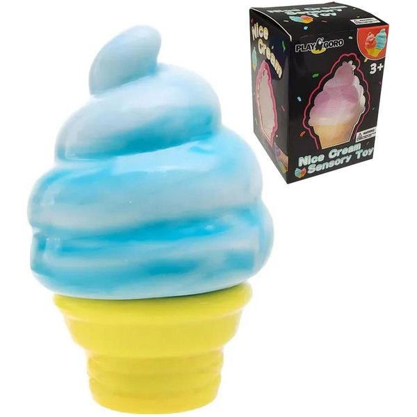 Symulacja Lody Squishy Zabawka Super MięKka Powoli PowracająCa PiłEczka Do ŚCiskania Anty-Stresowa Fidget Toy Dla DorosłYch Dzieci ŁAgodzenie LęKu-image