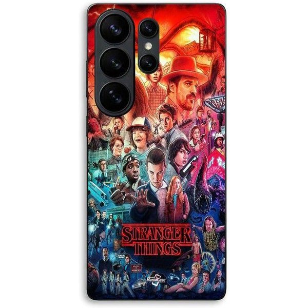 Coque Pour Samsung Galaxy S26 Ultra Stranger Things SéRie Saison 4 Maniacase Czarny-image