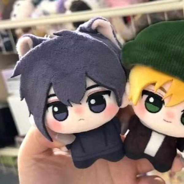 Stardew Valley Sebastian Juego 10Cm [MuñEco Llavero Peluche Colgante Peluche Lindo Para NiñOs Y NiñAs ColeccióN Decorativa Regalos Gray-image