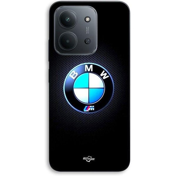 Funda Para Xiaomi Redmi 15C 5G Logo Bmw M Luminosa Carbono Maniacase Negro-image