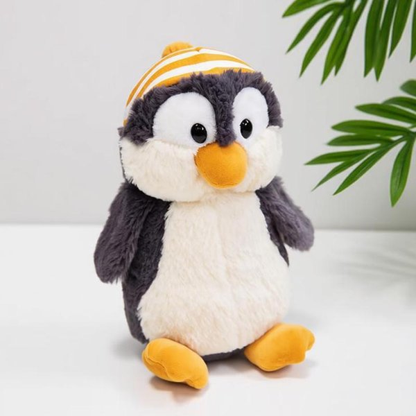 Urocza Pluszowa Zabawka Wilk W Owczej SkóRze MięKki Pingwin I Husky Lalka Kawaii MałPa I Wilk Pluszowa Zabawka Prezenty Urodzinowe Dla Dzieci 25Cm-28Cm-image