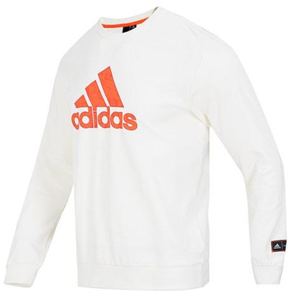 Sudaderas Adidas CNY Para Hombre Blancas Cuello Redondo Moderadas Regulares M White-image