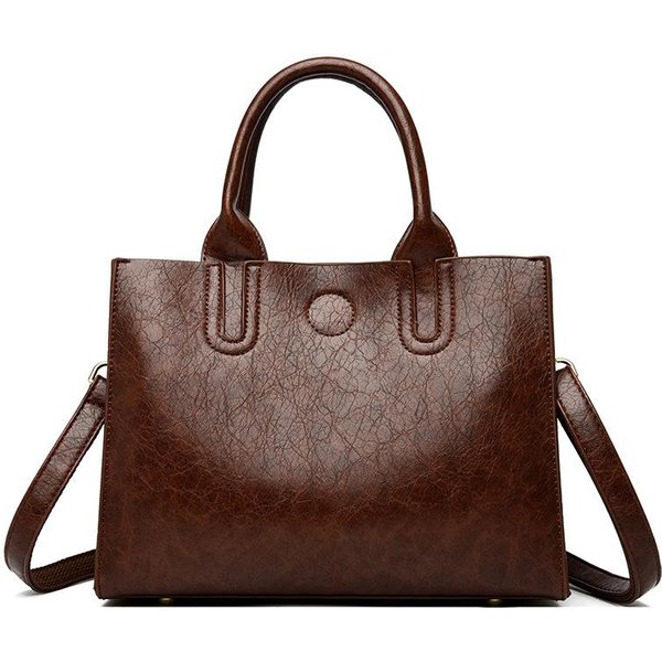 Bolsos Para Mujer, Bolsos Cruzados De Hombro Para Mujer, Bolsos Para Madres De SeñOras De Mediana Edad Bolsos De Mano Gray-image