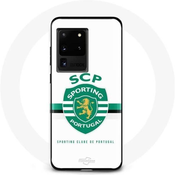 Funda - Scp Sporting Portugal - Samsung Galaxy S20 Ultra - Flexible - Blanca - Mixta-image