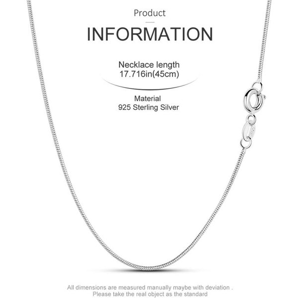 Mula Collar De Plata De Ley 925 Estrella Azul Luna CorazóN Girasol Cruz Mariposa Compatible Con Charms Originales JoyeríA Fina Moda Mujer White-image